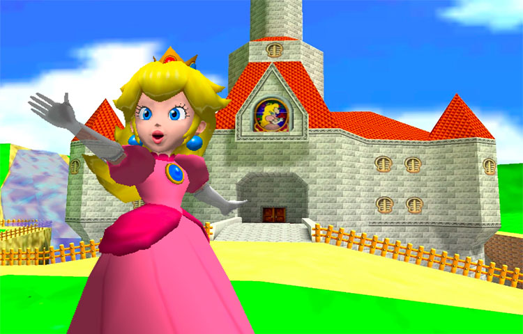 castillo de la Princesa Peach
