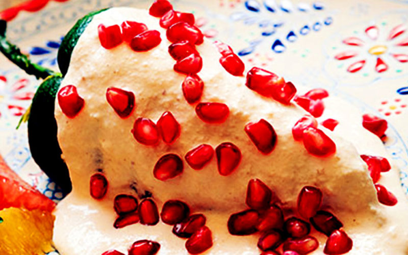 chiles en nogado son un plato tradicional mexicano