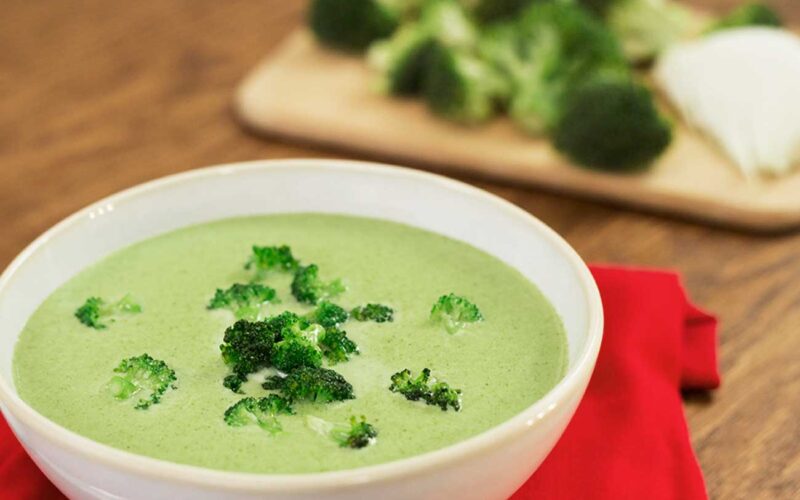 Cómo preparar crema de brócoli