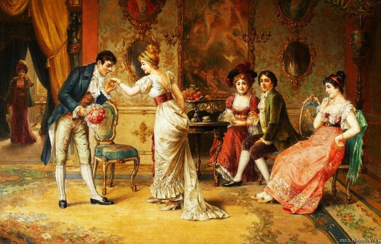 Qué colores predominaban en el arte Rococó