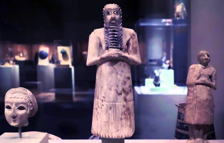 Cómo se vestían los hombres en Mesopotamia